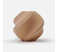 Bambu Lab PLA Matte (Opaco) - Filamento 3D 1.75 mm, Finitura Opaca Uniforme, Tolleranza ±0,03 mm, RFID e Compatibile AMS/AMS Lite - Facile da Stampare - Ricarica (Senza Bobina), 1kg, Caffelatte
