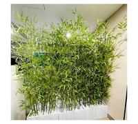 Bambù Piante Alberi artificiali Albero Di Bambù Artificiale Da 2.5m, Confezione Da 100, Pianta Di Bambù Finta Con Foglie Realistiche, Piante Finte Per La Privacy, Impermeabili(30 Poles,210cm/6.9ft)