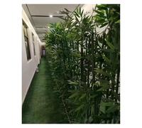 Bambù Piante Alberi artificiali Piante di bambù artificiali da interno alte 1 1.2 1.5 1.8 2 m, finte piante di bambù artificiali da esterno con foglie per la privacy del patio divisorio per la stanza