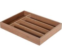 Bambù Posate Cassetto Vassoio Cucina Organiser Estendibile Storage Sostegno 35cm