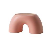 BAMFY Antiscivolo Sgabello da Toilette Addensato PP Cambio Scarpe Bambini Poggiapiedi, Sgabello Bagno Portatile Sgabello da Tavolo Sgabello Wc(Pink)