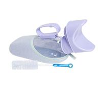 BAMFY Pappagallo Urina Uomo Uso Notturno A Prova di Fuoriuscite, 1000 Ml Orinatoio Portatile Uomo Bottiglia di Pipì, for Raccolta delle Urine Contenitore con Pennello (Color : B)
