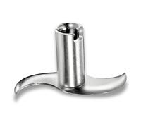 bamix Accessorio lama per carni e verdure per tutti i frullatori a immersione bamix, Inserto tritacarne e verdure per alimenti crudi e cotti, Acciaio inox