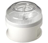bamix Accessorio Processor per tutti i frullatori a immersione bamix, Inserto tritatutto per macinare, frullare e tritare alimenti umidi e secchi, Bianco