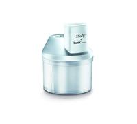 bamix Accessorio SliceSy per tutti i frullatori a immersione bamix da 180 watt, incl. 5 lame, Robot da cucina multifunzione per tagliare, macinare, tritare, Bianco