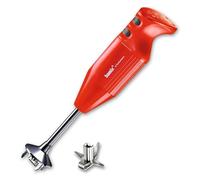 bamix Frullatore a immersione rosso M160 ONE incl. lama multiuso in acciaio inox, 160 watt, 2 velocità, Made in Switzerland, Rosso