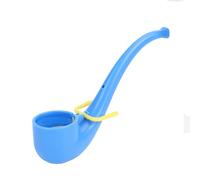 Bamjour Bacchetta per di Sapone Riutilizzabile per di Sapone Vintage per Bambini Adulti Design retrò Blu Giocattolo Portatile Compatto Stampato in 3D per Feste