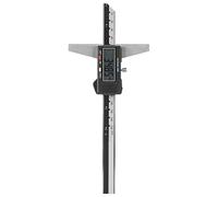 Bamjour Calibro di profondità, Acciaio Inossidabile Digital Profondità Digital Vernier Cancometro Calco di Misurazione 0-150 Mm 0,01 Mm Ciner per Pinza Digitale Misurazione Strumento di