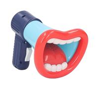 Bamjour Cambia Voce, Giocattolo Cambia Voce in Plastica Megafono Rosso con Voci e Scenari Diversi Halloween per Grandi Annunci e Giochi Fantasiosi (Blue)