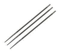 Bamjour Kit di Affilatura per Lime per Seghe Rotonde da 3 Pezzi da 5,2 Mm per Falegnami - Lime Ad Alta Durezza Manutenzione Efficiente