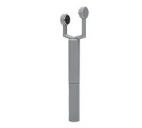 Bamjour Magnete per Unghie a Forma di Y, Strumento Magnetico per Smalto Portatile a Doppia Testa per Nail Art 3D con Forte Design Magnetico per Salone di Bellezza (GREY)
