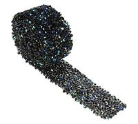 Bamjour Nastro Rhinestone, 50 G con una Lunghezza di 1 Yard Rhinstone Roll Roll Rhinestone per Artigianato per le Arti della Festa di Compleanno per Matrimoni Decorazione del Telefono per Eventi Fai