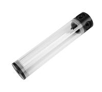 Bamjour Pompa Acqua per PC, Diametro 50 Mm G1/4 Kit di Raffreddamento Ad Acqua per PC Filettatura Fai da Te Cilindro Extra Lungo Serbatoio Raffreddato Ad per il Raffreddamento del Computer (240 mm)