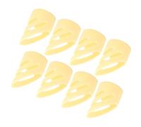 Bamjour Protettore della Punta della Chitarra, Materiale ABS Disponibile in Diverse Dimensioni Proteggi le Dita e il Sudore, per Tutti i Tipi di Strumenti a Corda (6L+2M)