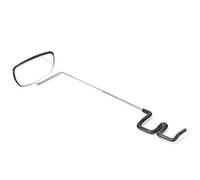 Bamjour Specchio per Bici, Occhiali Retrovisori per Bici in ABS Con il Suo Design Unico e la Pregevole Fattura Specchio per per Bicicletta per Migliorare la visibilità Durante le Corse