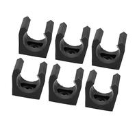 Bamjour Supporto per Asta da Piscina, 6 Pezzi Supporto per Clamp/Holder di Posizionamento per Asta da Biliardo per da Piscina in Plastica Singolo per da Biliardo per da a Parete per Set di