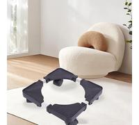 Bamjour Supporto per Piante da Esterno, Porta Piante Rotolante Universale Regolabile per Carichi Pesanti Carrello per con Ruote Supporto per Rotolanti per Fioriera di Grandi Dimensioni, Vaso da