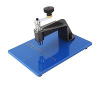 Bamjour Tagliavetro, Tavolo da Taglio Circolare per Vetro Utensile da Taglio Professionale Rotondo in Acciaio Taglierina Circolare con 2 Accessori Kit Tagliavetro per Quadrato e Rotondo