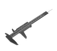Bamjour Vernier Caliper, Accuratezza 150 Mm in Plastica 0,05 Mm di Precisione di Precisione Rule Scala del Macchinista Scala Righello per Progetti per Architetti, Disegnatore, Studenti e Ingegneri