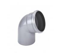 Bampi BBO050087 Raccordo HTB Curva Diametro 50 mm, 87 Gradi, Griggio