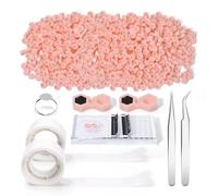 BAMTTOO 200PCS Diamond Lash Glue Cup Glue Rings Lash Extension Ring Cups for Eyelash Extension Supplies Eyebrow Tattoo Falselash Holder Crystal Eyelash Pallet (200pcs Pink Diamond Cups Set)