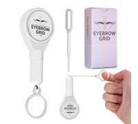 BAMTTOO Stringa pre-inchiostrata per microblading delle sopracciglia, per la marcatura delle sopracciglia, per il trucco del tatuaggio delle sopracciglia (bianco)