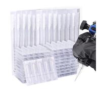 BAMTTOO Tattoo Needles and Tips Kit 50pcs Disposable Tattoo Needles 50pcs Assorted Sterilized Tattoo Needles Tips Tattoo Supplies (9RL Tattoo Needle+9RT Needle Tip)