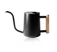 Bamworld Annaffiatoio da 35oz (1 Litro) per Piante da Interno in Acciaio Inossidabile - Annaffiatoio Piccolo per Interni, Esterni, Giardino e Fiori (Nero)