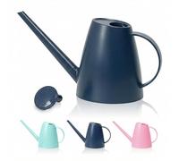 Bamworld Annaffiatoio per Piante da Interno con Beccuccio Lungo 1,8L per Giardino Interno Esterno Piccolo Annaffiatoio da Casa Fiori in Blu