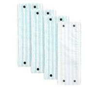 Bamyli 4 pezzi di ricambio in microfibra per Leifheit Clean Twist XL Micro Duo 49 x 15 cm, copri mop con fibbia per tutti i pavimenti
