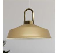 Bamyum Asletl-Lock lampada e sospensione industriale in metallo Ø 40 cm, lampada da cucina vintage