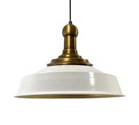 bamyum Asletl Long-Knob Lampada a sospensione industriale da 41 cm, lampada a sospensione vintage in metallo, lampadario da cucina vintage, lampada a sospensione E27, soggiorno, sala da pranzo