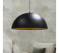 bamyum Diametro 50 cm Lampada a Sospensione Lampadario E27 Industriale in Metallo Vintage Lampade a Sospensione in Metallo Vintage Industriale Plafoniera - Nero