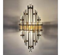 bamyum Lampada da Parete Champion Applique da Parete Color Anticato 25 x 45 cm Metallo e Vetro Vintage Applique Corridoio Soggiorno Camera da Lettocucina Applique da Parete Interno Metallo Lampade