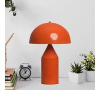 bamyum Lipeo Lampada a Fungo con Cavo, color Arancio E27, Moderna, in Metallo. Lampada da Comodino Decorazione per la Casa, per Camera da Letto