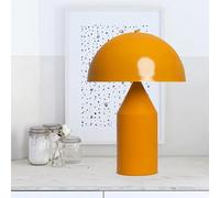 bamyum Lipeo Lampada da Giallo Scuro, Lampada a Fungo E27 Lampada da Moderna Lampade da Comodino in Metallo per Camera da Letto Lampada da Comodino Decorazione a Fungo per la Casa