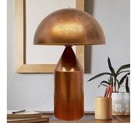 bamyum Lipeo Lampada da Vintage, Lampada a Fungo con Cavo E27 Lampada da Moderna Lampade da Comodino in Metallo per Camera da Letto Lampada da Comodino Decorazione a Fungo per la Casa