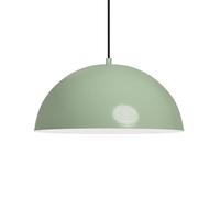 Bamyum Lipeo Lampadario a Sospensione Vintage, Lampada Industriale 26 cm Diametro, Verde Menta
