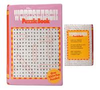 ban.do Vaso decorativo a forma di libro, vaso in ceramica con ricerca di parole, decorazione per mensole per casa o ufficio (ricerca di parole)