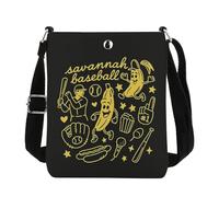 Bana Baseball Crossbody Bag Baseball Player Sport Amante Merch Baseball Coach Coach Regalo, Bana Baseball Cb Eu, 8.27 Inches ×6.5 Inches × 0.79 Inches