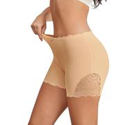 Banamic Boxer da donna senza cuciture, boxer elasticizzati morbidi, Un Nudo, Medium