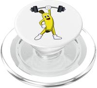 Banana Bodybuilder Bilanciere Bodybuilding PopSockets PopGrip per MagSafe