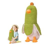 Banana Duck Duck Plush Peluga da 19, 69 pollici di peluche morbido cuscino per abbraccio per ragazza verde, lussuoso, arredamento natalizio