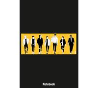 Banana Fish Boys Notebook: Journal College Ruled Notebook | 120 Pages | 6 x 9 Size | Gift