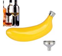 Banana Flask Stainless Steel Portable Leak - Proof Whiskey Bottle