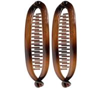 Banana Hair Clip - 2X Strong Hold Interlocking Design, Non Slip Heavy Duty