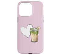 Banana Matcha Latte Love Green-Tea Vegan Vintage Foodie Custodia per iPhone 15 Pro Max