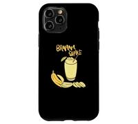 Banana Milk Shake Fresh Fruit Funny Banana Shake Drink Custodia per iPhone 11 Pro