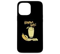 Banana Milk Shake Fresh Fruit Funny Banana Shake Drink Custodia per iPhone 13 Pro Max