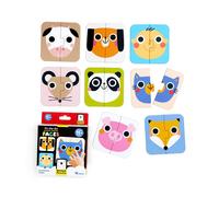 Banana Panda Puzzle On-the-Go Mezze Facce 15m+